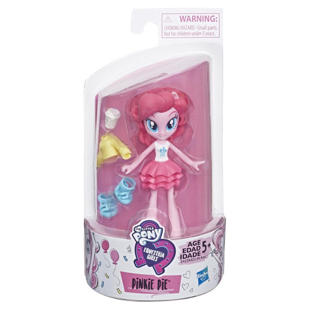 My Little Pony Equestria Girls Fashion Squad Pinkie Pie 3-inch Mini Doll with Removable Outfit, Shoes and Accessory, for Girls 5+ product thumbnail 1