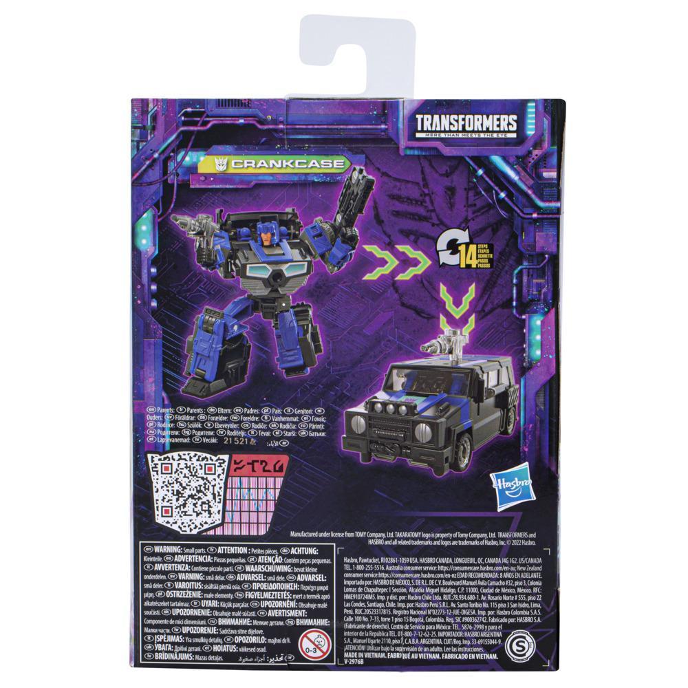 TRANSFORMERS GENERATIONS LEGACY EV DELUXE FIGURKA CRANKCASE product thumbnail 1