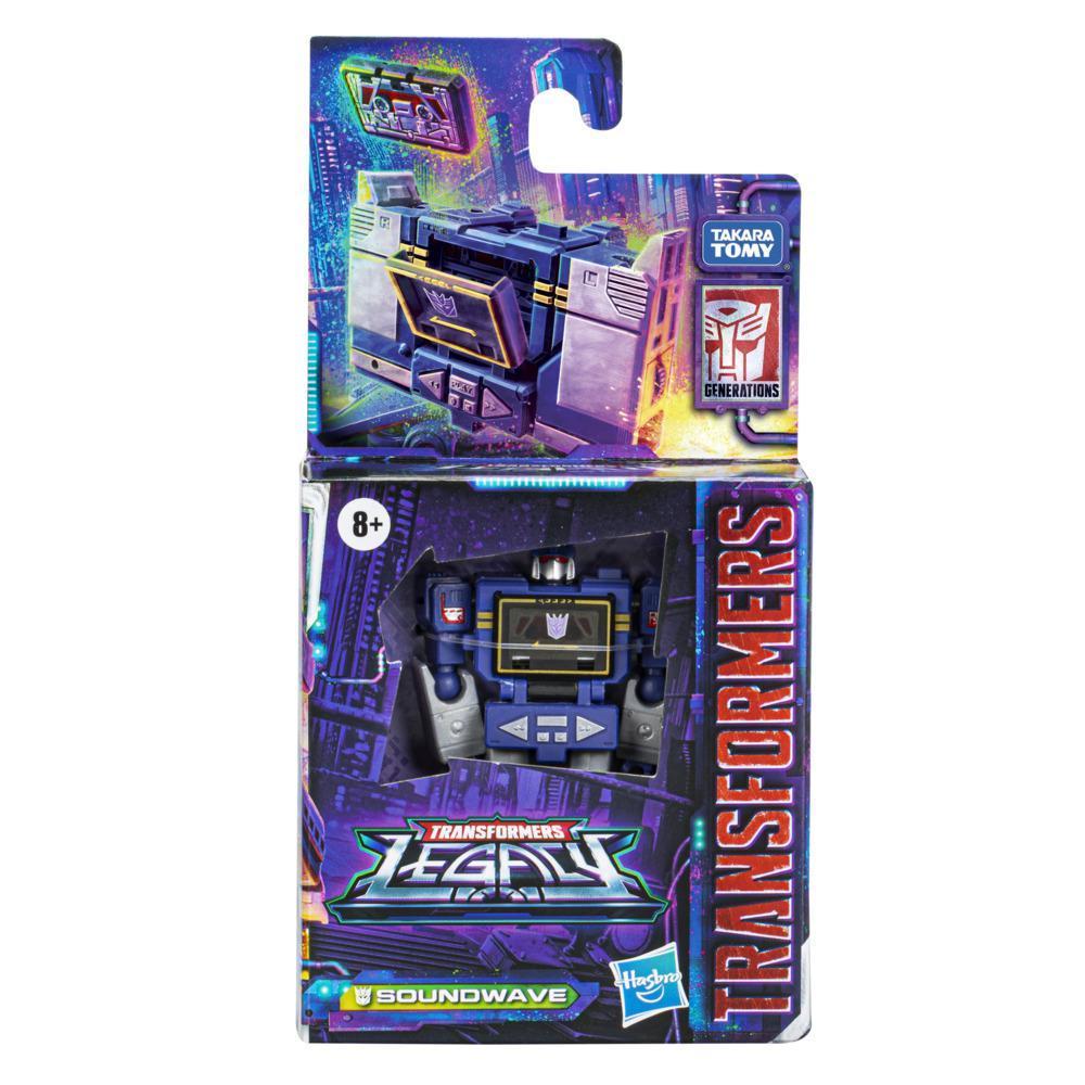 TRANSFORMERS GENERATIONS LEGACY EV CORE FIGURKA SOUNDWAVE product thumbnail 1