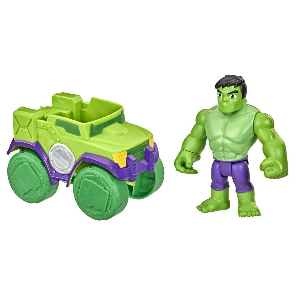 SPIDEY I SUPER-KUMPLE HULK SMASH TRUCKR FIGURKA Z POJAZDEM product thumbnail 1