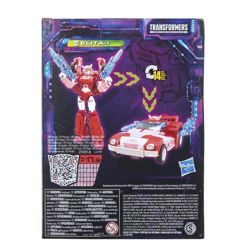 TRANSFORMERS GENERATIONS LEGACY EV DELUXE S ELITA 1 product image 1