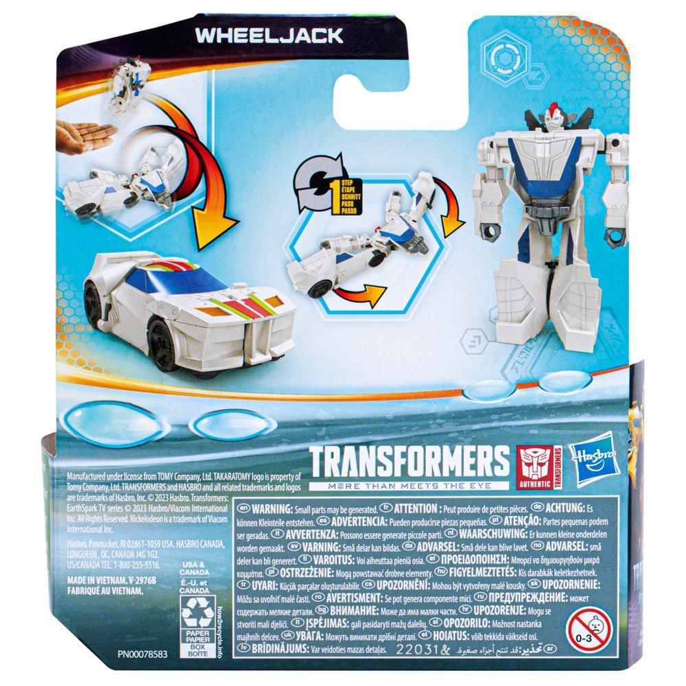 TRANSFORMERS EARTHSPARK 1 STEP FLIP FIGURKA WHEELJACK product thumbnail 1