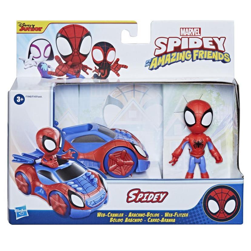 SPIDEY I SUPER-KUMPLE SPIDEY WEB CRAWLER FIGURKA Z POJAZDEM product image 1