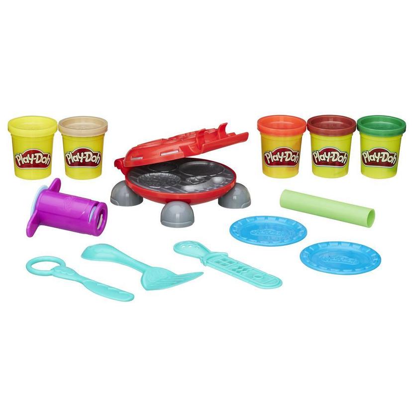 Conjunto Brinquedo Play-Doh - Festa do Hamburguer - com 5 potes de massinhas e acessórios - B5521 - Hasbro product image 1