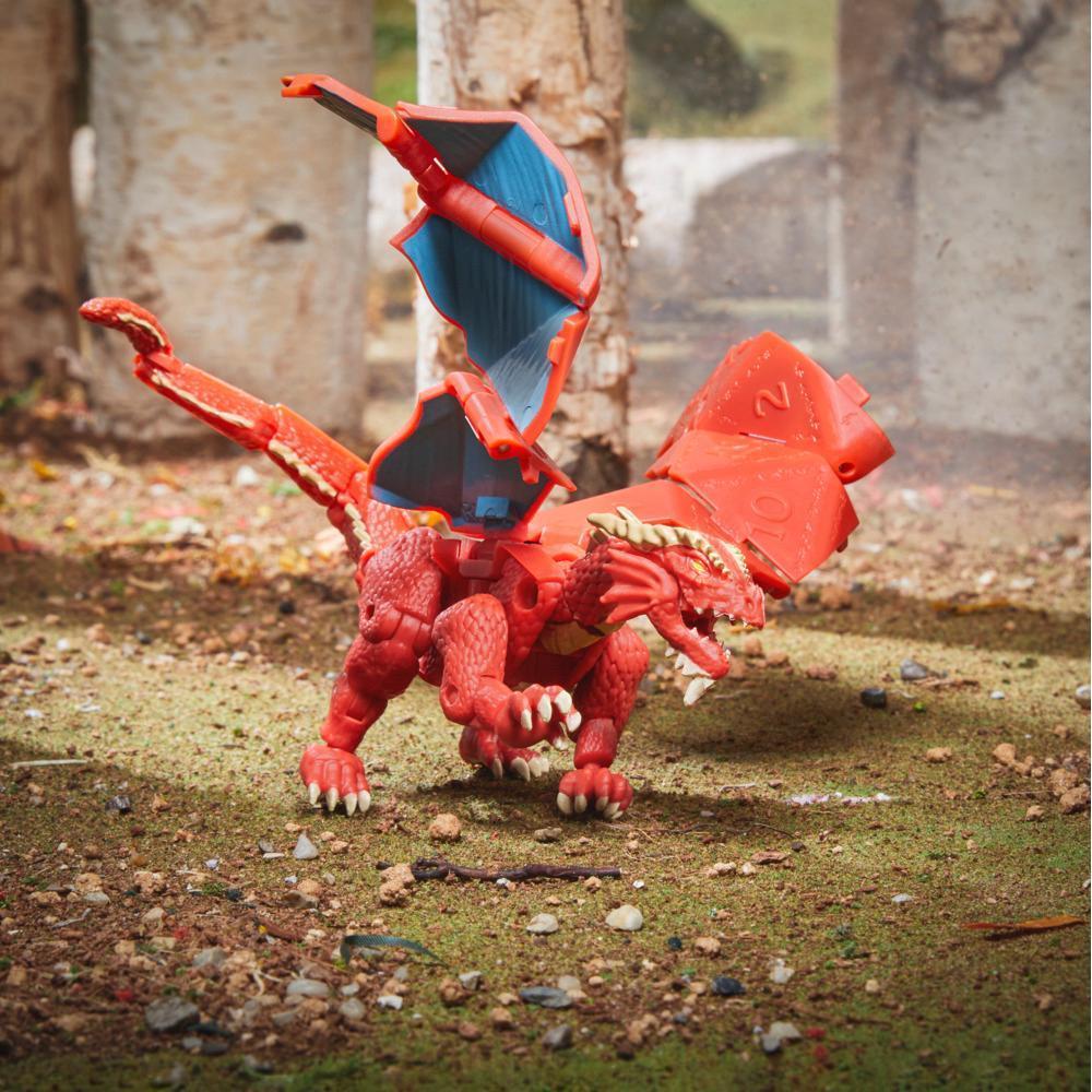 Dado D20 de Dungeons & Dragons Dicelings gigante se torna um Dragão Vermelho - Themberchaud - F5211 - Hasbro product thumbnail 1