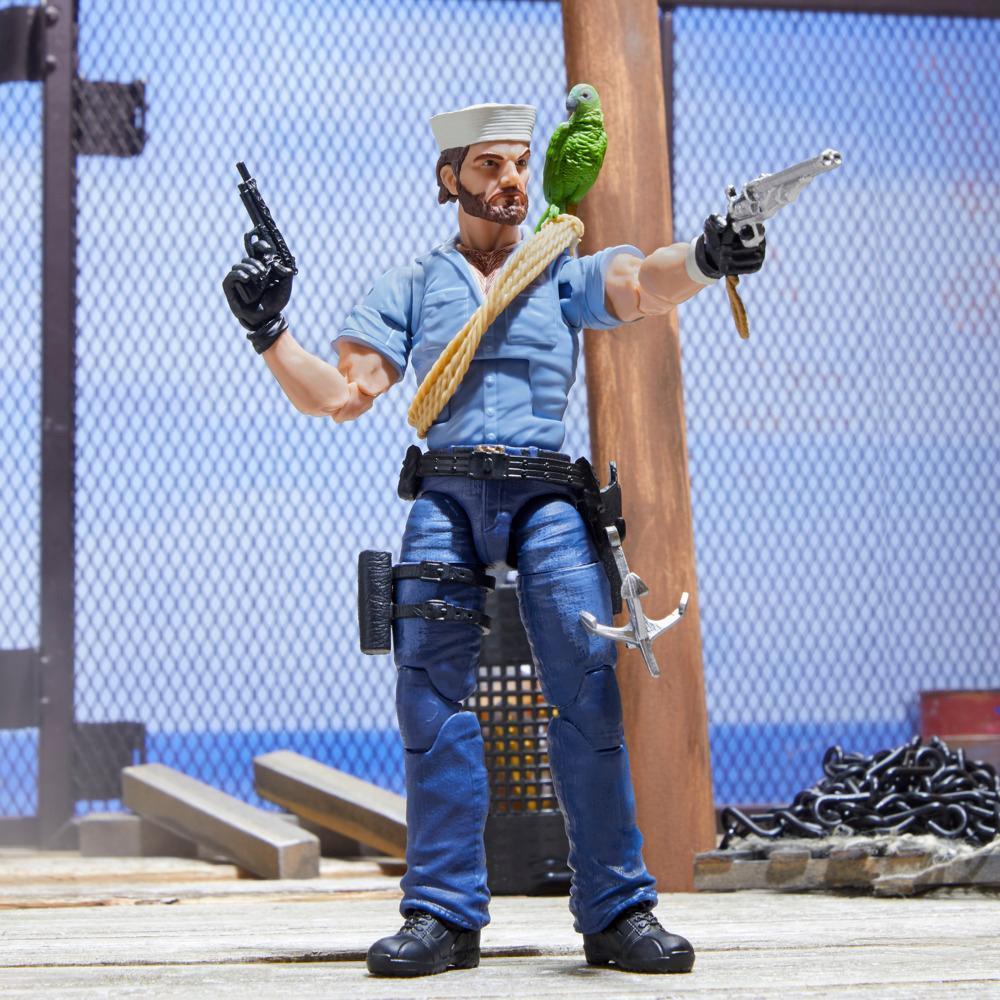 Boneco G.I. JOE Classified Series - Figura 15 cm e acessórios - Shipwreck - F7462 - Hasbro product thumbnail 1