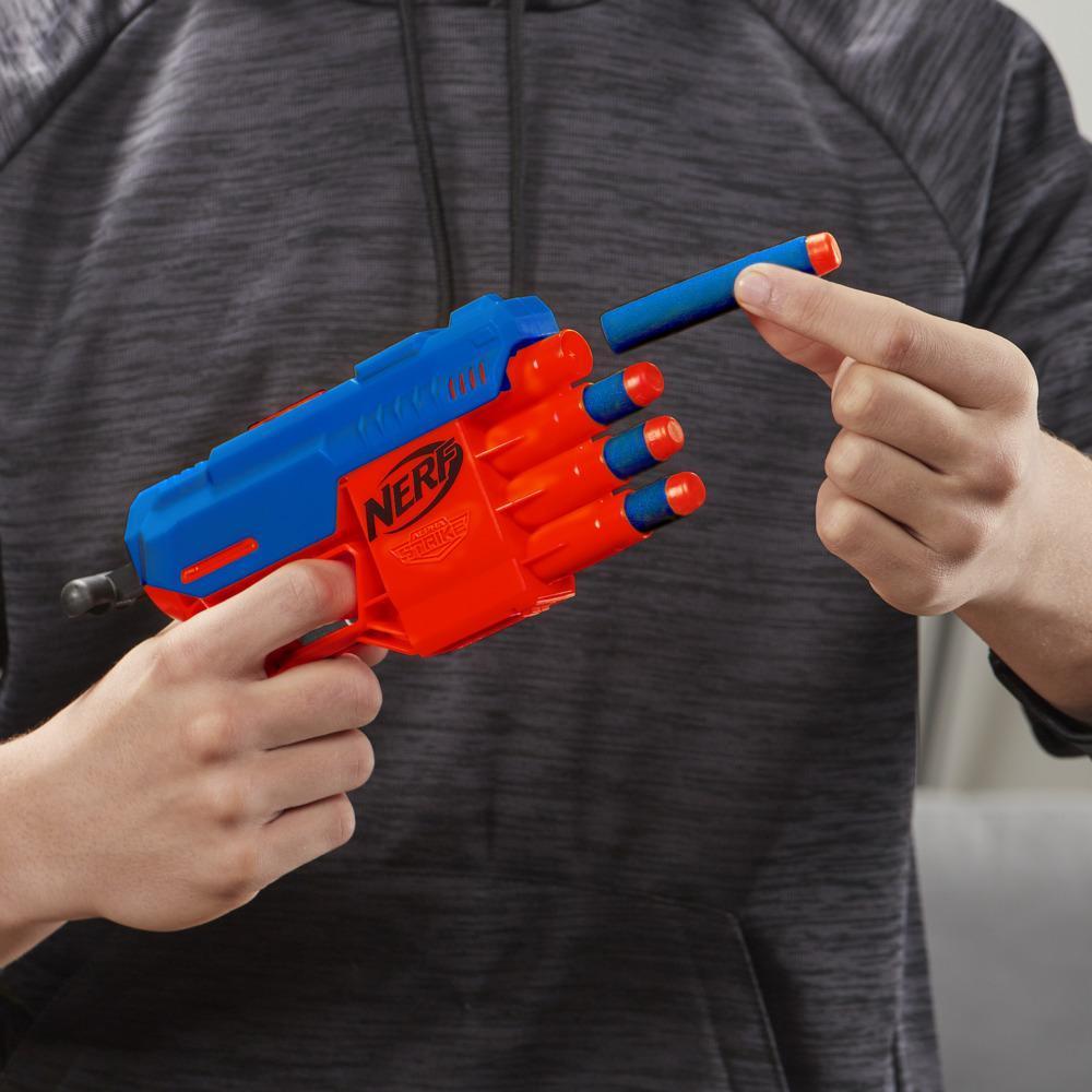 Lança Dardos Nerf Alpha Strike Claw QS-4 - com 4 Dardos, Fácil Recarga e Uso - F2219 - Hasbro product thumbnail 1