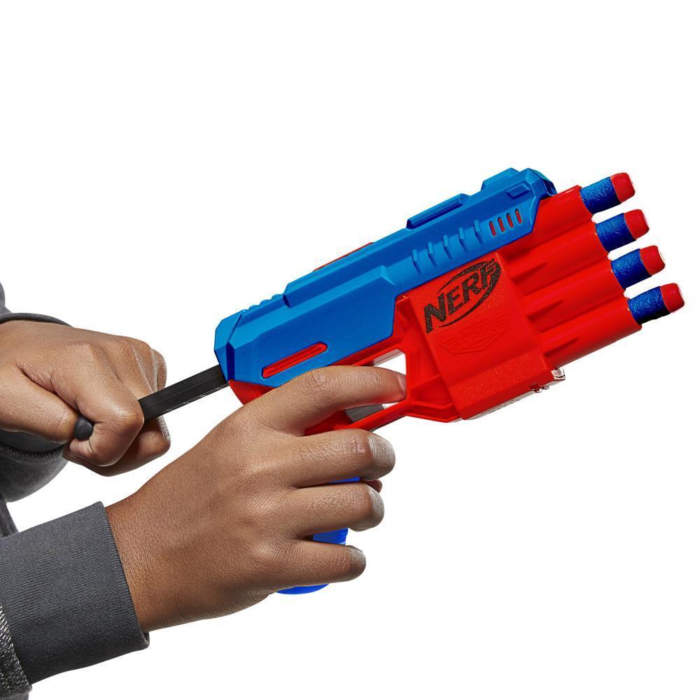 Lança Dardos Nerf Alpha Strike Claw QS-4 - com 4 Dardos, Fácil Recarga e Uso - F2219 - Hasbro product thumbnail 1