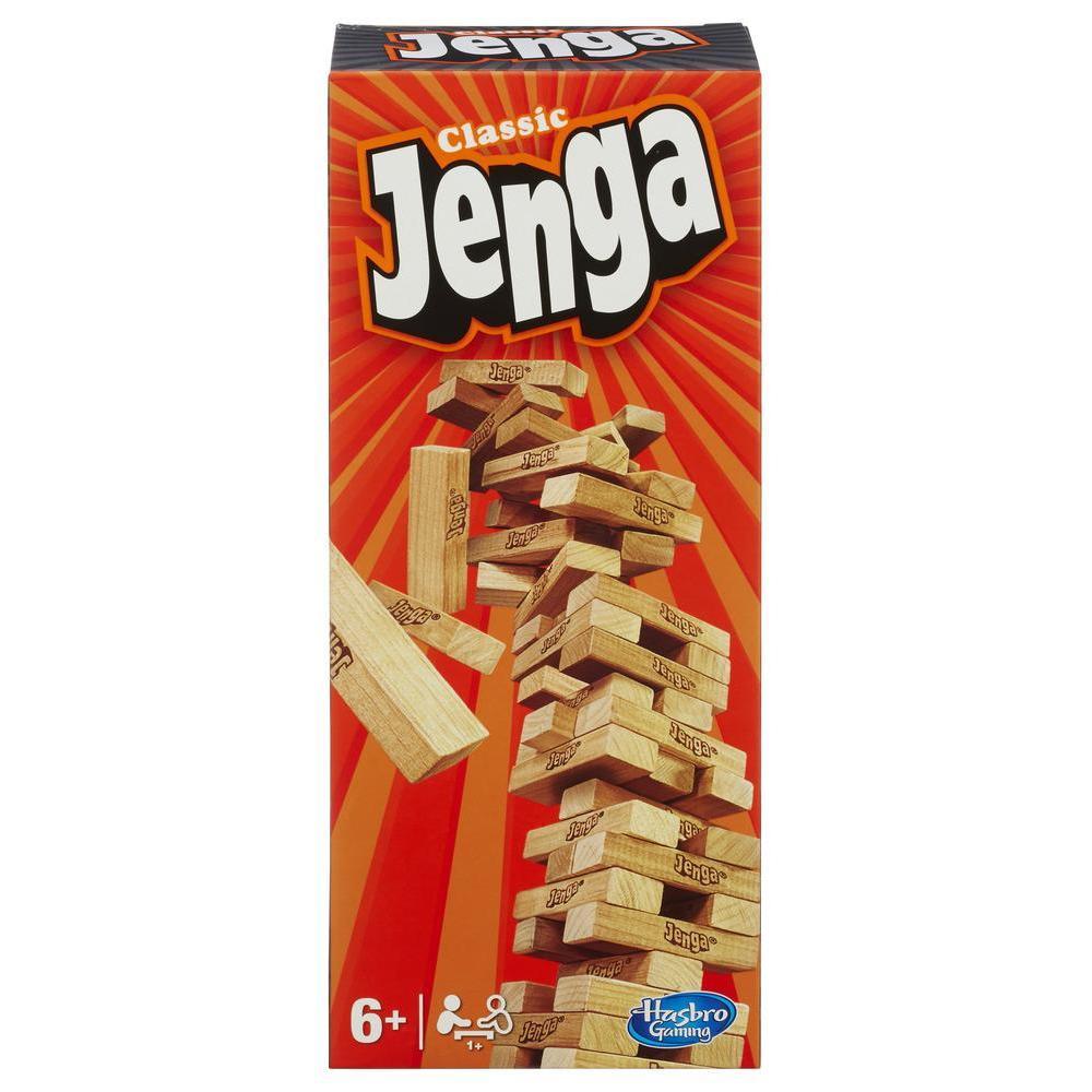 Jogo Hasbro Gaming Jenga Clássico - Jogo de Torre para 1 ou mais Jogadores - A2120 - Hasbro product thumbnail 1