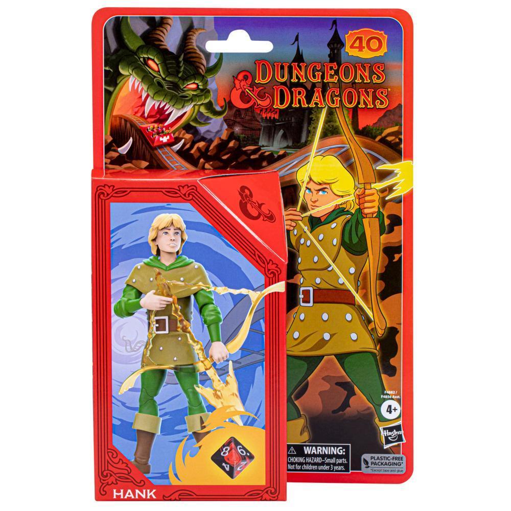 Boneco Dungeons & Dragons - Caverna do Dragão Desenho Anos 80 - Figura 15 cm - Hank - F4882 - Hasbro product thumbnail 1