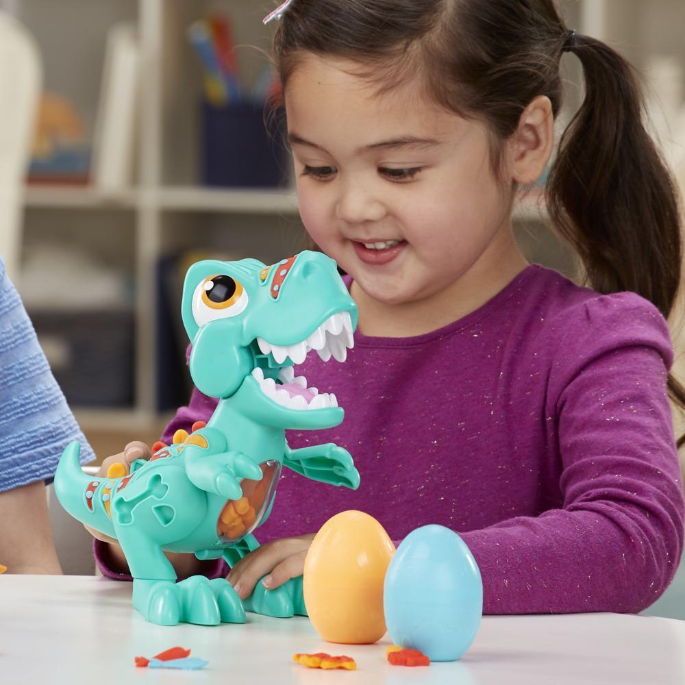 Massa de Modelar Play-Doh Dino Crew Rex, O Comilão, Ovos Recheados com Massinha - F1504 - Hasbro product thumbnail 1