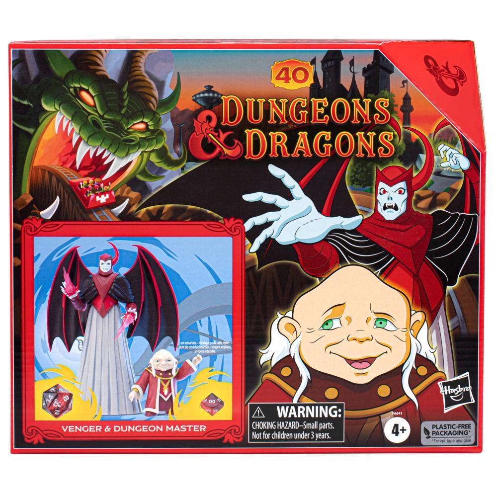 Boneco Dungeons & Dragons Cartoon Classics - Figura de 15 cm e Acessórios - Mestre dos Magos e Vingador - F6641 - Hasbro product thumbnail 1