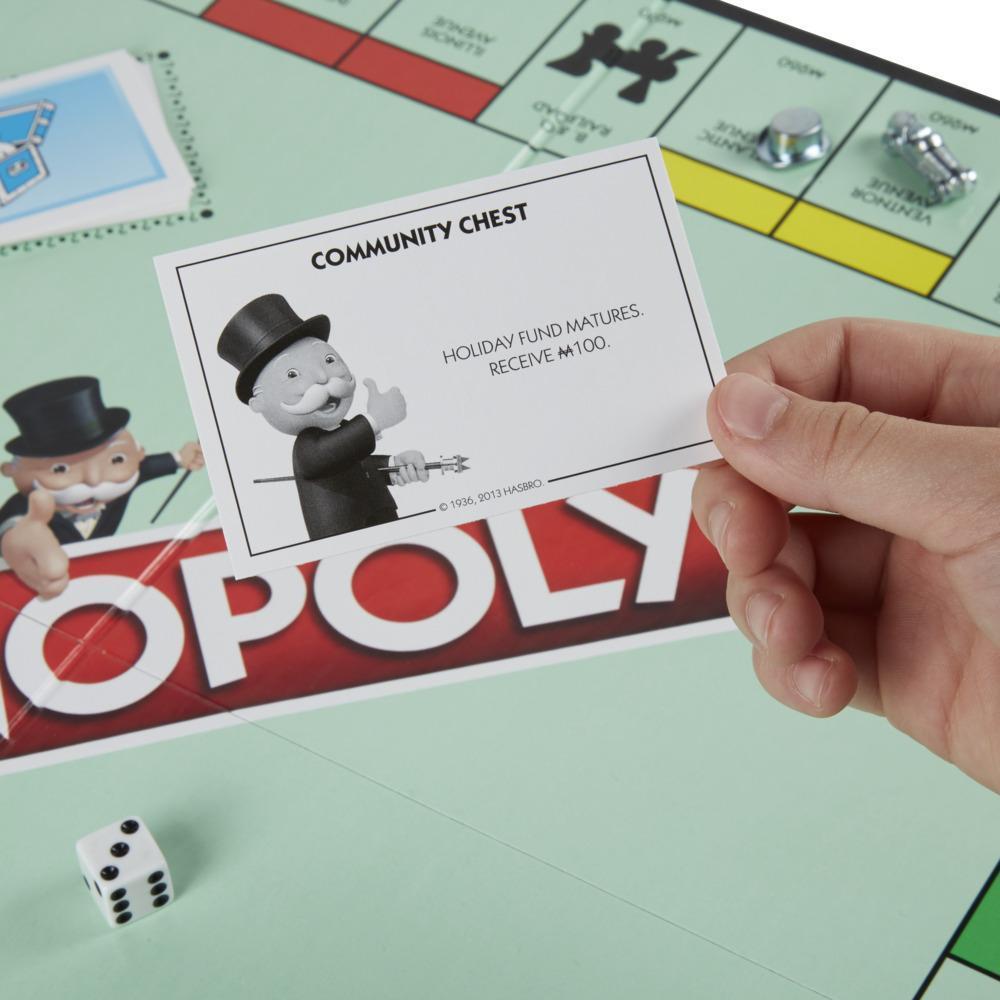 Jogo Hasbro Gaming Monopoly, Jogo de Tabuleiro Clássico para a Família - C1009 - Hasbro product thumbnail 1