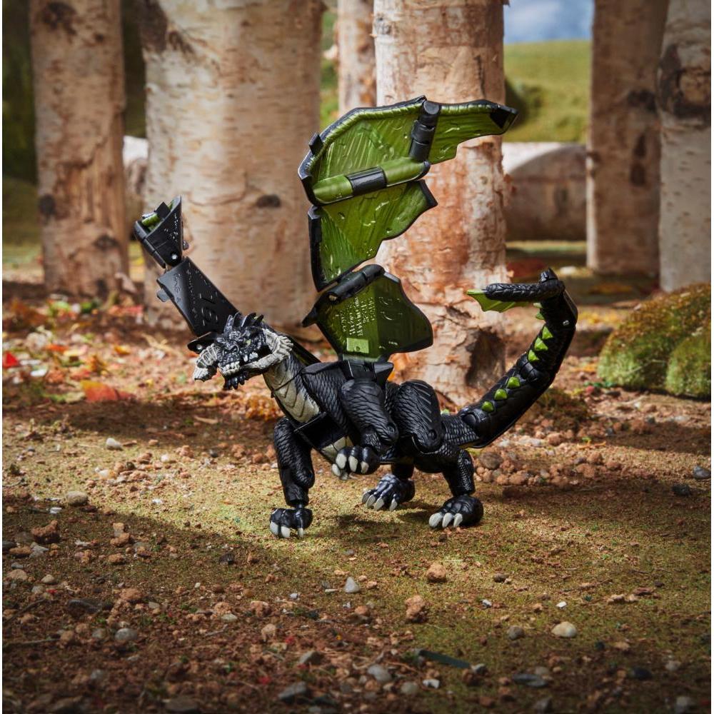 Dado D20 de Dungeons & Dragons Dicelings gigante se torna um Dragão Negro - Rakor - F5212 - Hasbro product thumbnail 1