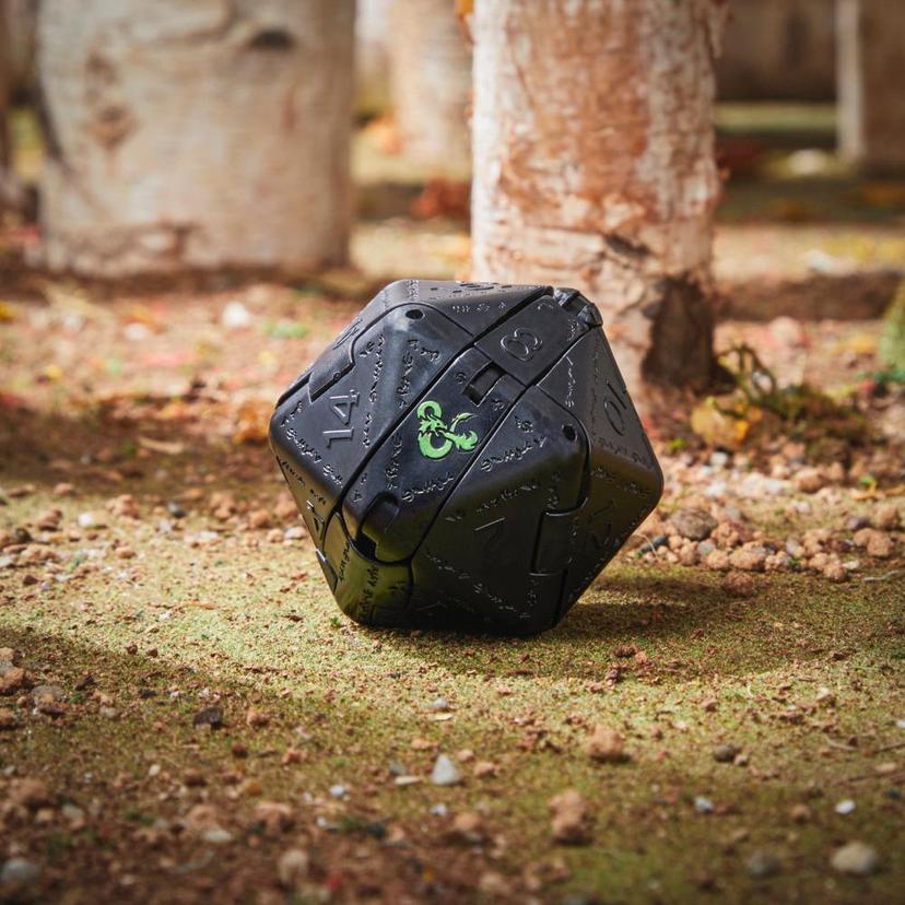 Dado D20 de Dungeons & Dragons Dicelings gigante se torna um Dragão Negro - Rakor - F5212 - Hasbro product image 1