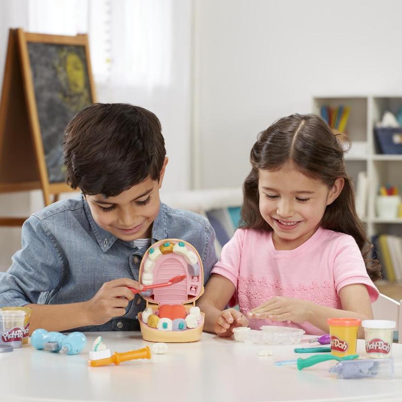 Conjunto Massinha Play-Doh Brincando de Dentista, para Crianças a Partir dos 3 Anos - F1259 - Hasbro product image 1