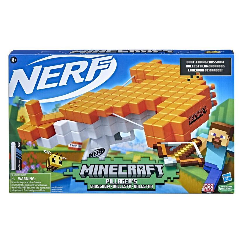 NERF, Minecraft Balestra Lançadora 3 Dardos product image 1