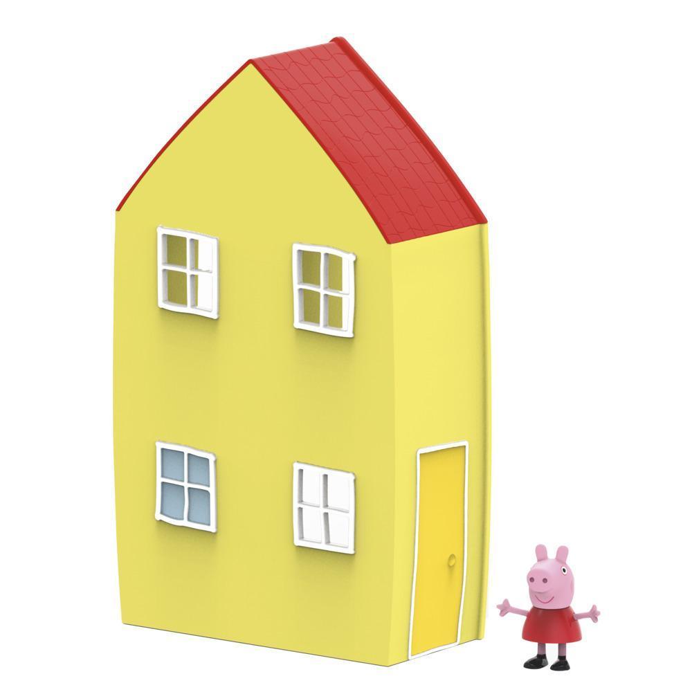 Peppa Pig Peppa’s Adventures Peppa’s Family House Playset Preschool Toy, includes Peppa Pig Figure and 6 Accessories product thumbnail 1