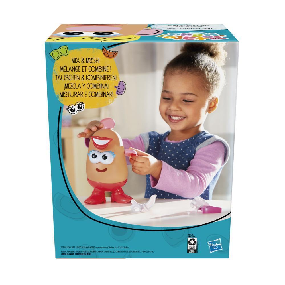 Figura Clássica Mrs. Potato Head com 12 Peças, Crianças a Partir dos 2 Anos - Sra Cabeça de Batata - F3245 - Hasbro product thumbnail 1