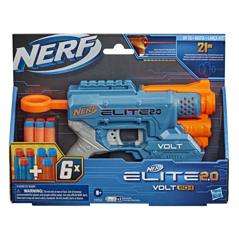 Lança Dardos Nerf Elite 2.0 Volt SD-1, com 6 Dardos Oficiais e Mira Luminosa - E9953 - Hasbro product image 1