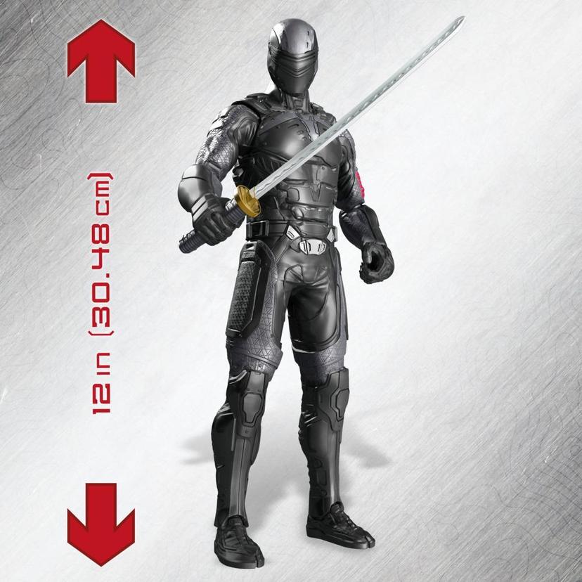 Boneco Snake Eyes: G.I. Joe Origins Ninja Strike, Figura de 30 cm - Snake Eyes  - E8348 - Hasbro product image 1