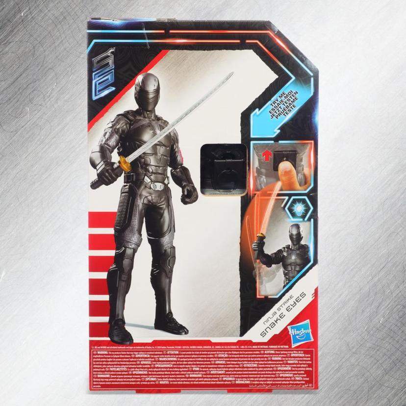 Boneco Snake Eyes: G.I. Joe Origins Ninja Strike, Figura de 30 cm - Snake Eyes  - E8348 - Hasbro product image 1