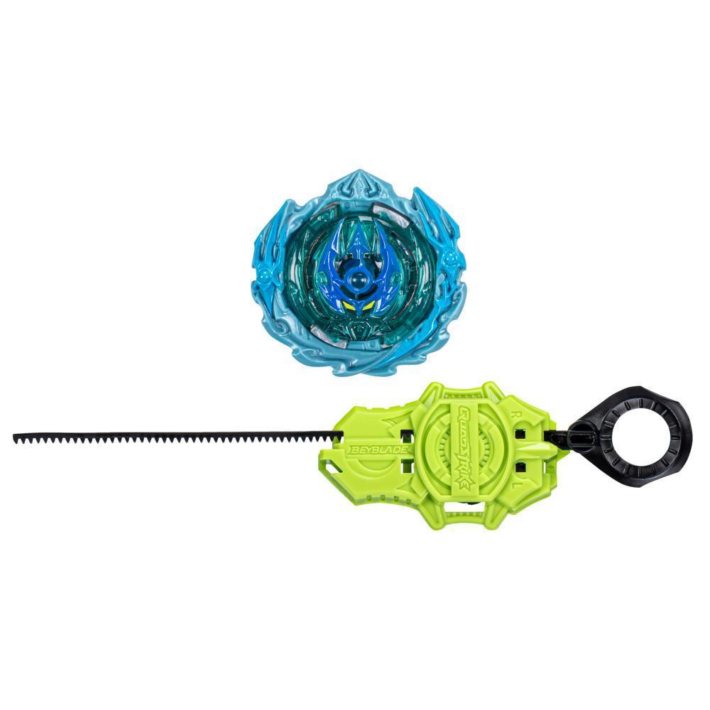 Pião e Lançador Beyblade Burst QuadStrike - Kit inicial Beyblade Burst QuadStrike - Hydra Poseidon P8 - F6805 - Hasbro product thumbnail 1