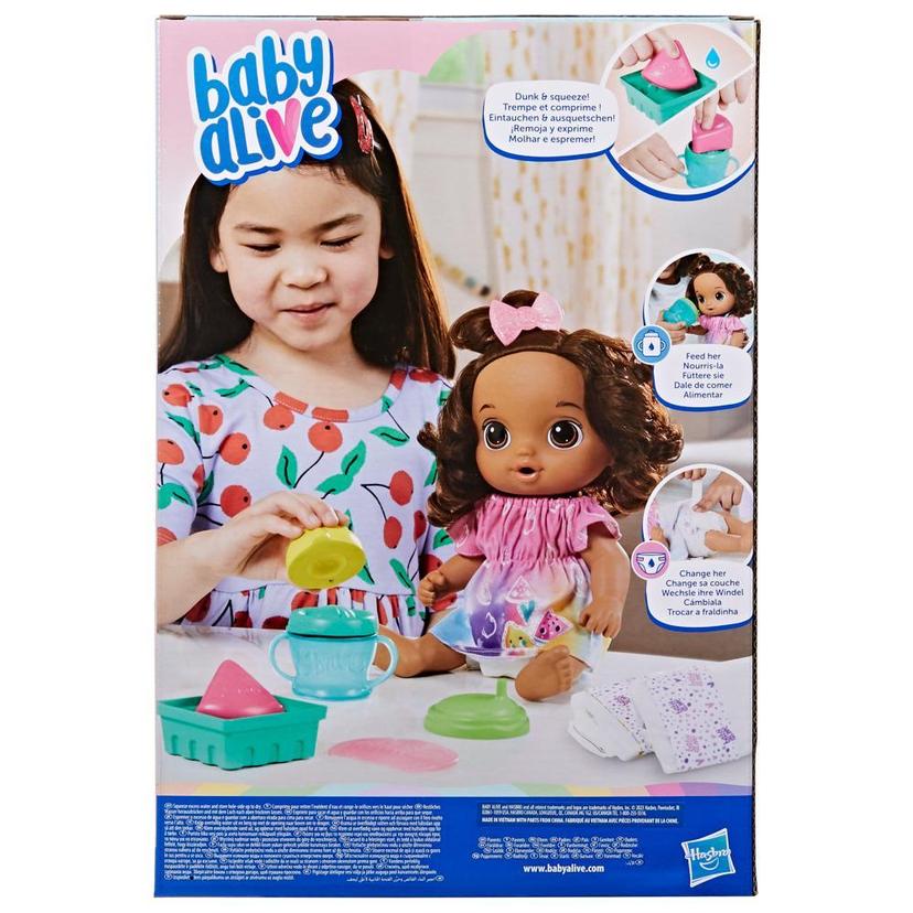 Baby Alive, Boneca Bebê Hora do Suco, Cabelos Castanhos : :  Brinquedos e Jogos