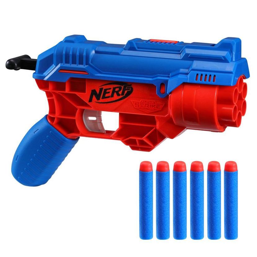 Lançador de Dardos Nerf Alpha Strike Boa RC-6, Tambor Giratório para 6 Dardos - F2985 - Hasbro product image 1