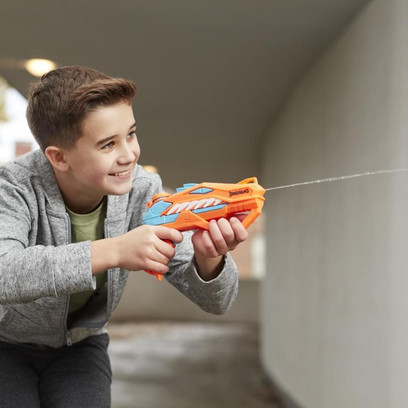 Бластер водный Нёрф Суперсокер Дино Сквад Раптор Сёрдж NERF SUPERSOAKER F2795 product image 1