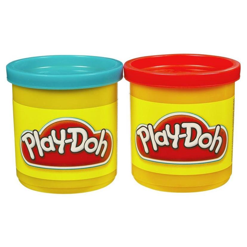 Набор игровой Плей-До 2 баночки синий и красный PLAY-DOH 23656 product image 1