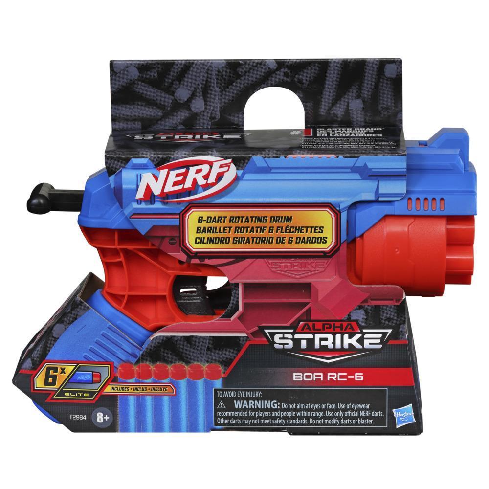 Бластер Нёрф Альфа Страйк Кобра RC 6 NERF ALPHA STRIKE F2984 - Nerf