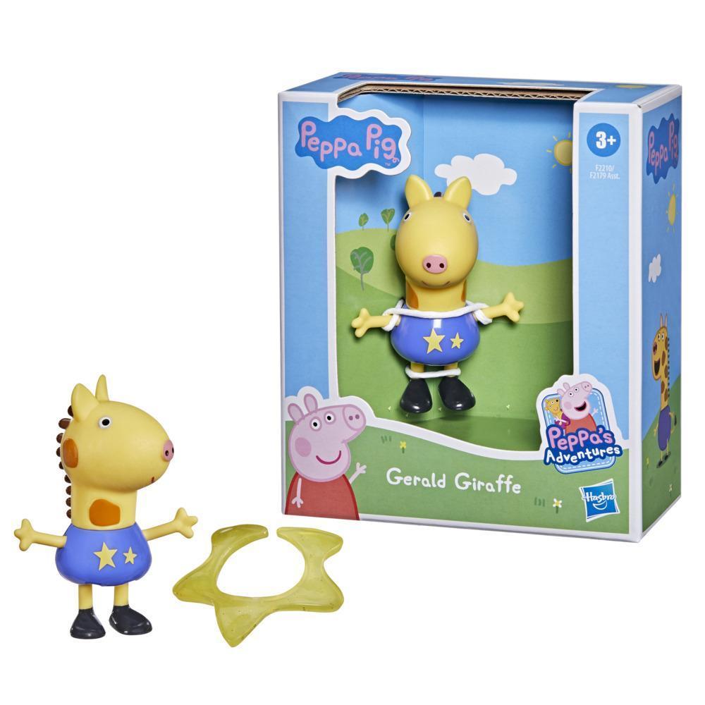 Фигурка Свинка Пеппа с аксессуаром 6 см Жираф Джеральд PEPPA PIG F2210 product thumbnail 1