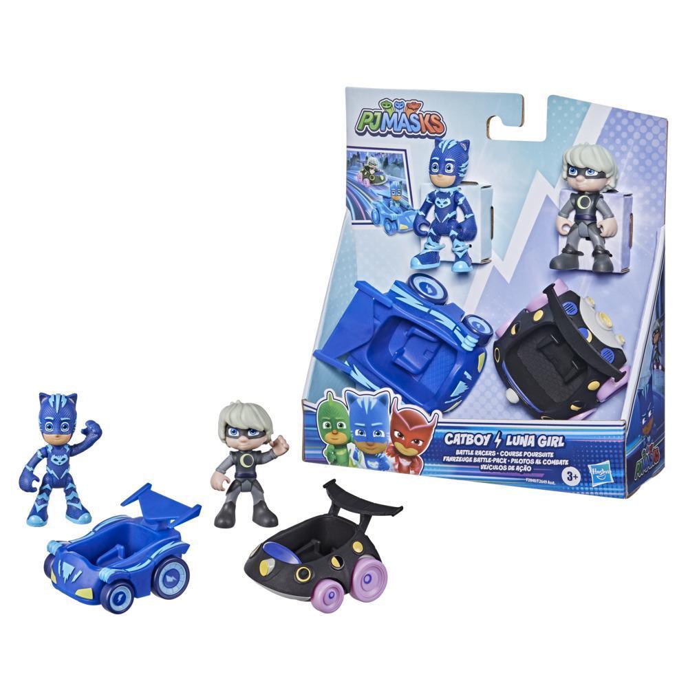 Набор игровой Герои в масках Машинки Кэтбой против Лунной Девочки PJ MASKS F2840 product thumbnail 1