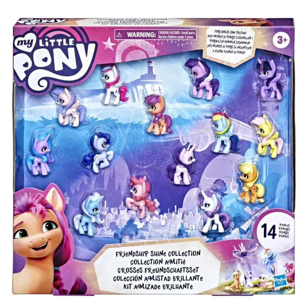 Набор игровой Май Литтл Пони Фильм Коллекция мини-фигурок 14 шт MY LITTLE  PONY F2026 - My Little Pony