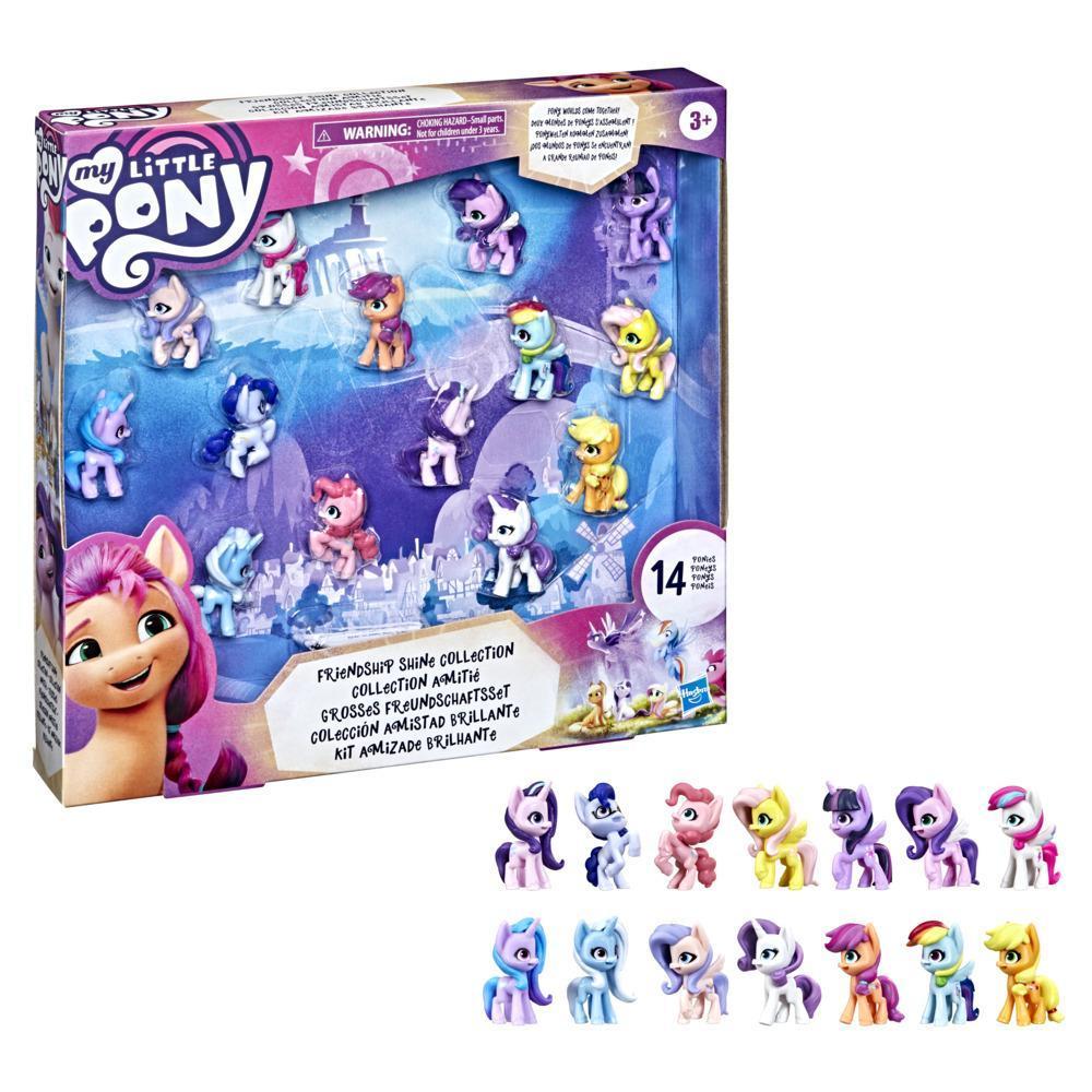 Набор игровой Май Литтл Пони Фильм Коллекция мини-фигурок 14 шт MY LITTLE  PONY F2026 - My Little Pony