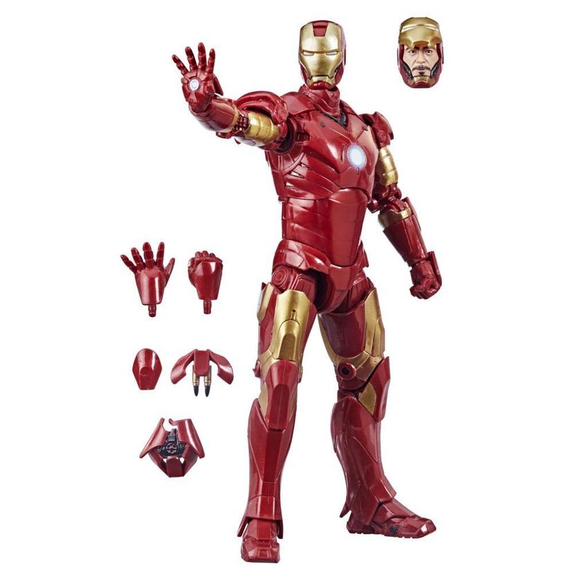 Фигурка Мстители Легенды Марвел 15 см Железный Человек в костюме Mark III AVENGERS MARVEL LEGENDS F0184 product image 1