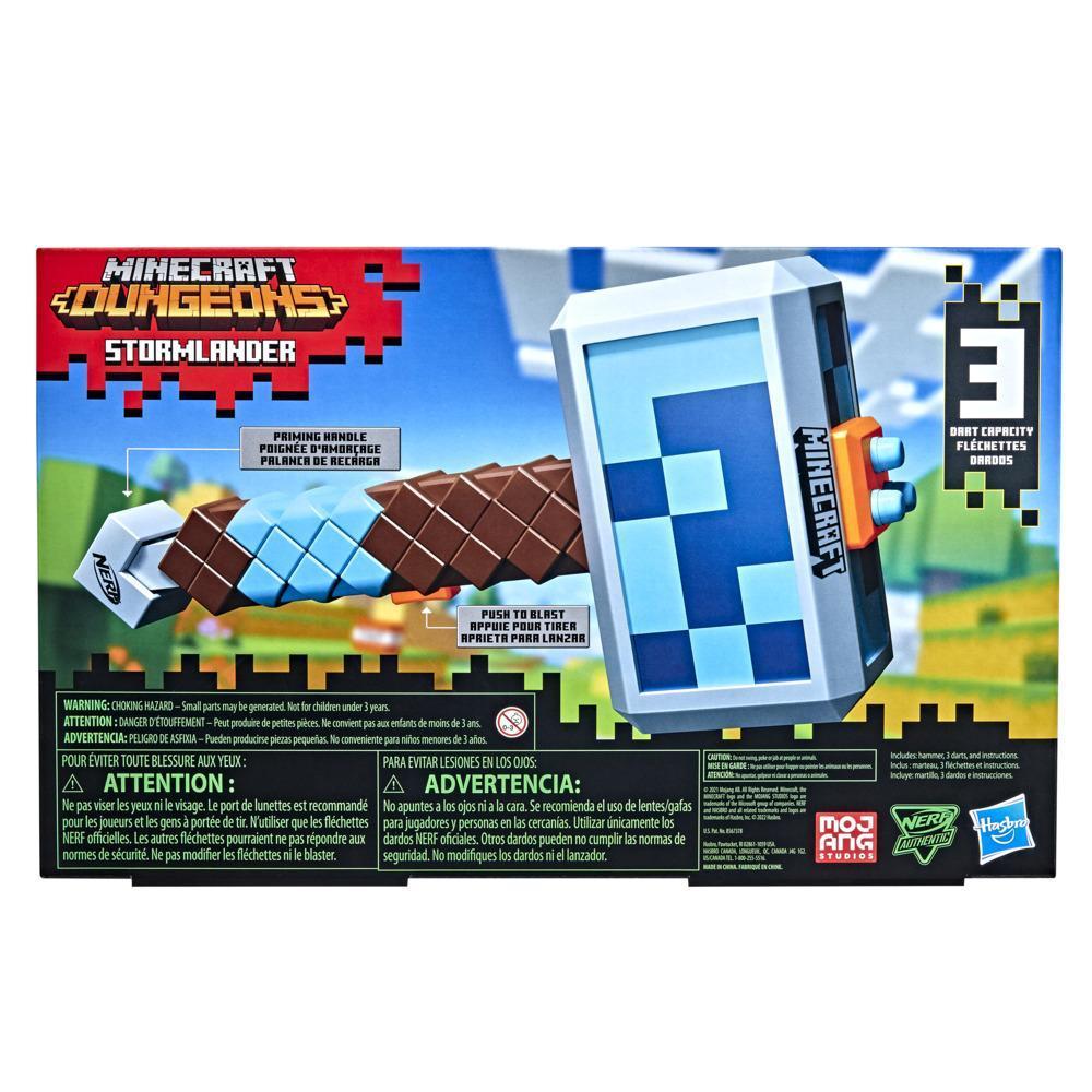 Набор игровой Нерф Майнкрафт Молот Штормландер NERF Minecraft F4416 product thumbnail 1