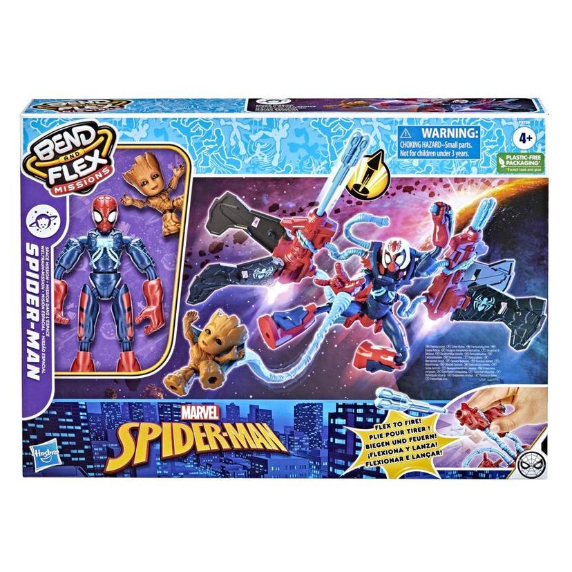 Фигурка Человек-Паук Бенди Космическая миссия SPIDER-MAN Bend and Flex F3739 product image 1