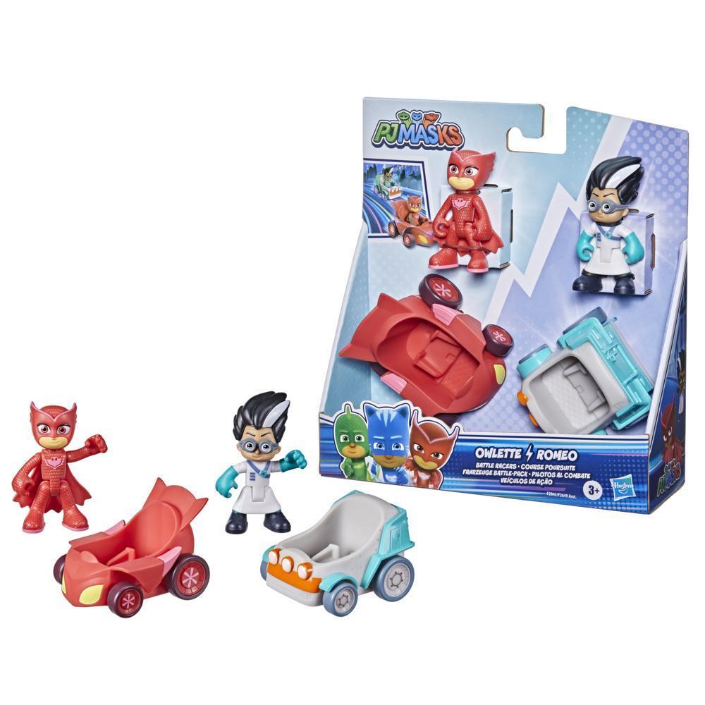 Набор игровой Герои в масках Машинки Алетт против Ромео PJ MASKS F2842 product thumbnail 1