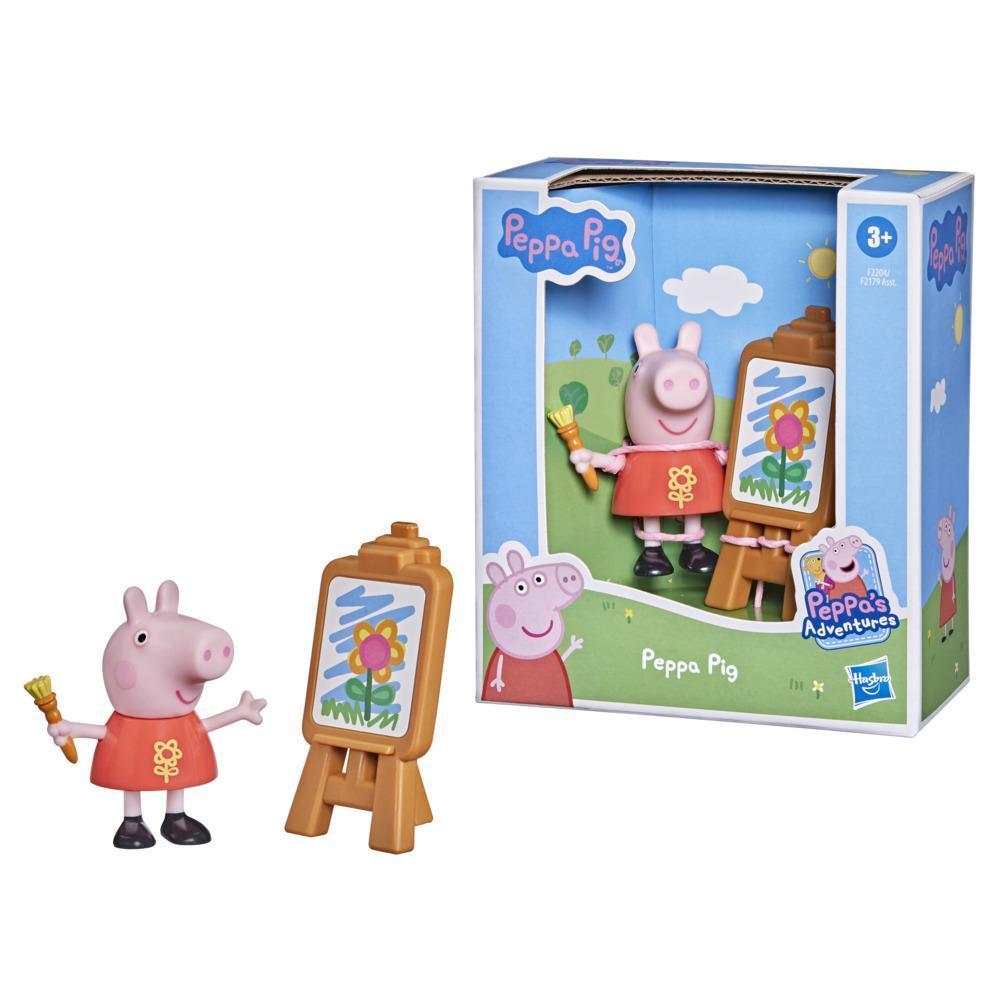 Фигурка Свинка Пеппа с аксессуаром 6 см Свинка Пеппа PEPPA PIG F2204 -  Peppa Pig