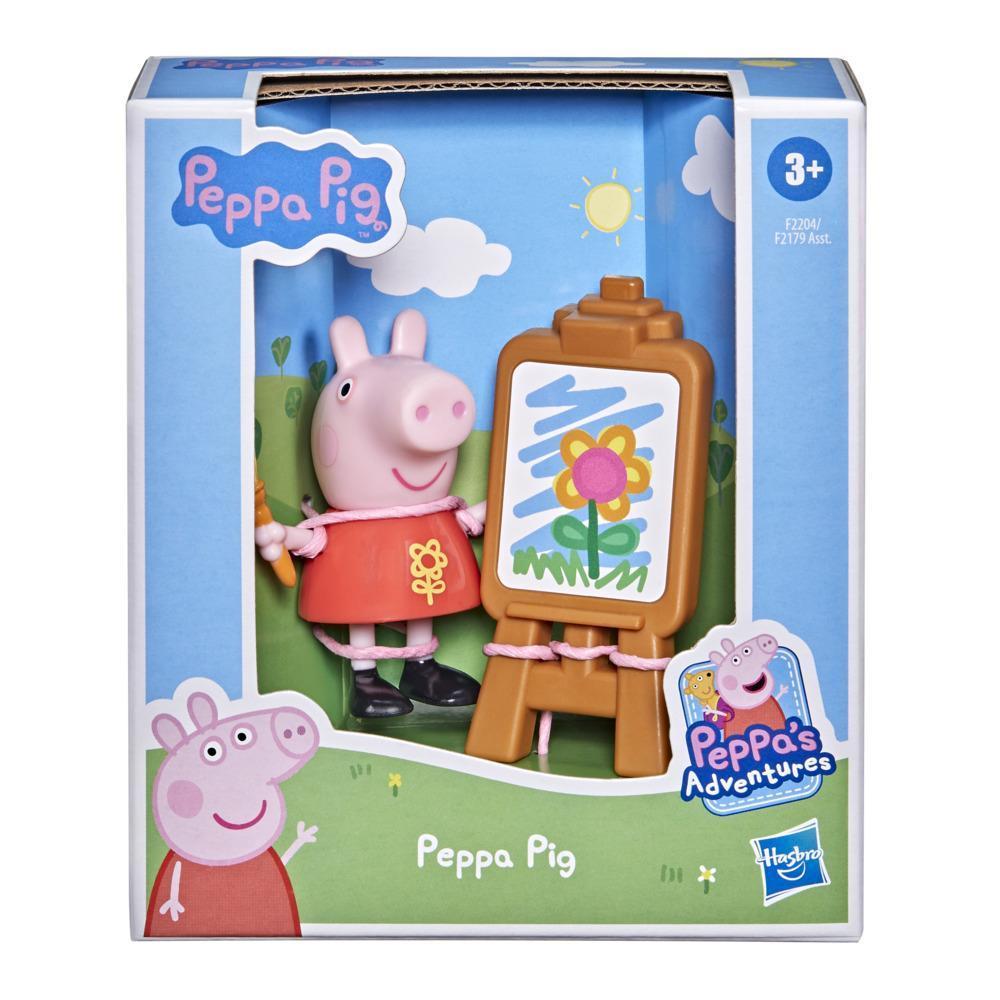 Фигурка Свинка Пеппа с аксессуаром 6 см Свинка Пеппа PEPPA PIG F2204 product thumbnail 1