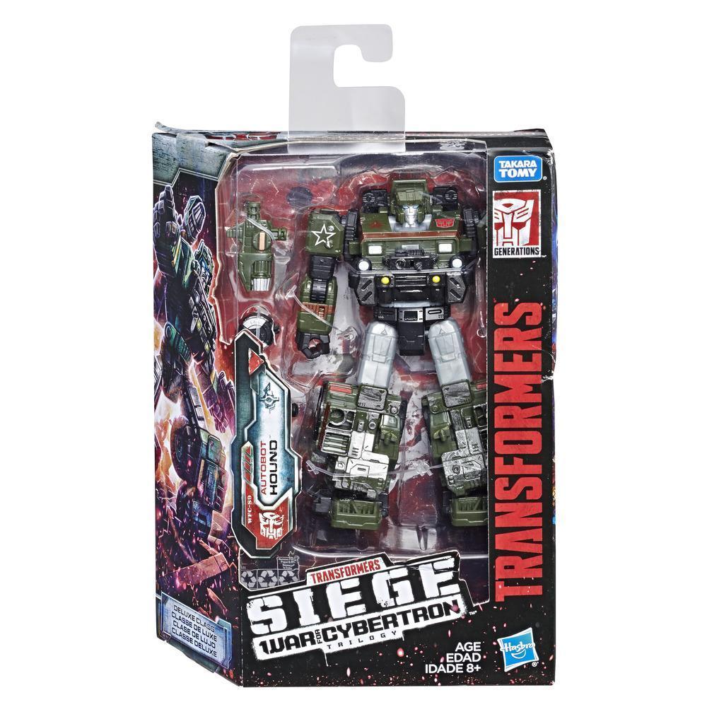 Transformers Generations War for Cybertron: Siege Deluxe Class WFC-S9 Autobot Hound Action Figure product thumbnail 1