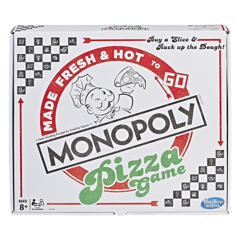 Monopoly Pizza Board Game/เกมกระดาน โมโนโพลี พิซซ่า สำหรับเด็กอายุ 8 ขวบขึ้นไป product image 1