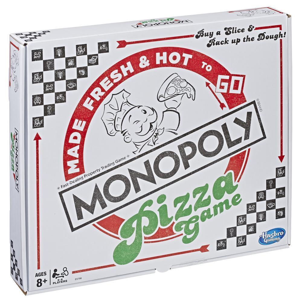 Monopoly Pizza Board Game/เกมกระดาน โมโนโพลี พิซซ่า สำหรับเด็กอายุ 8 ขวบขึ้นไป product thumbnail 1