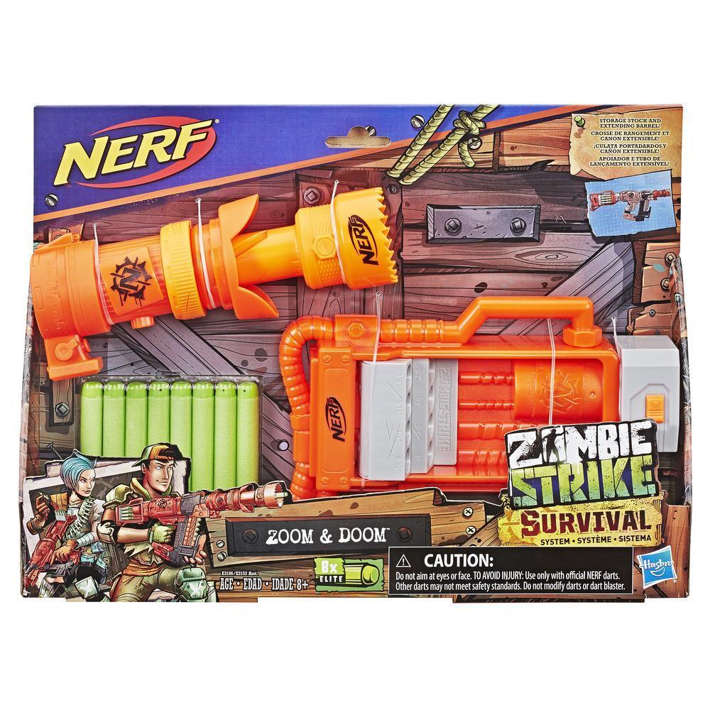Nerf Zombiestrike Twin Slice Combat Blaster เนิร์ฟซอมบี้ชุดแต่งประกอบ product thumbnail 1