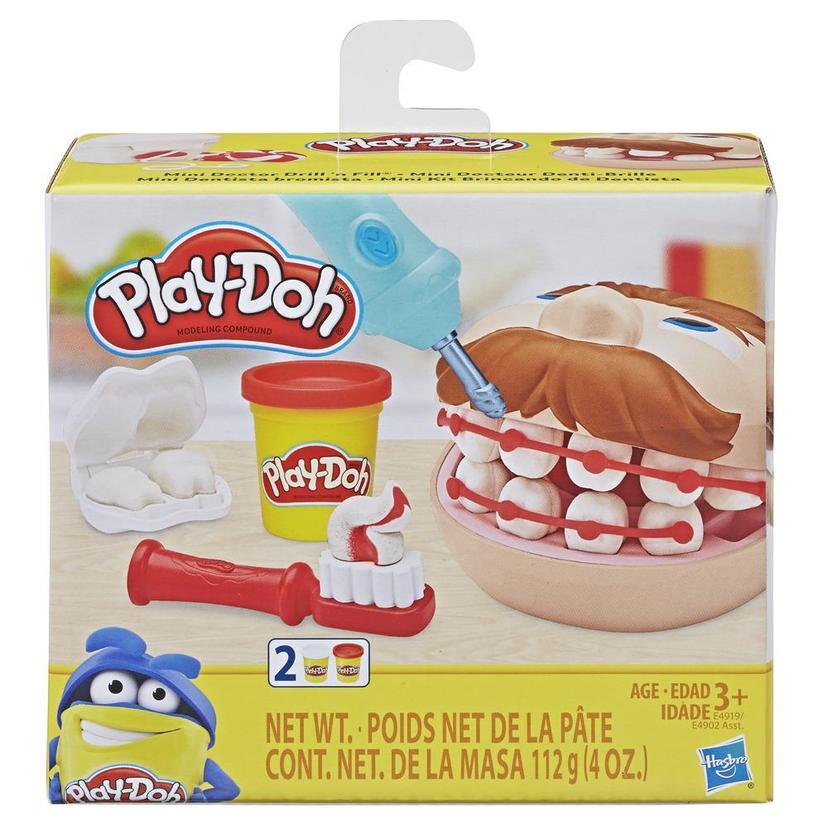 培樂多天才小牙醫系列鑽補玩具，適合 3 歲及以上兒童，含 2 罐無毒彩色黏土 product image 1