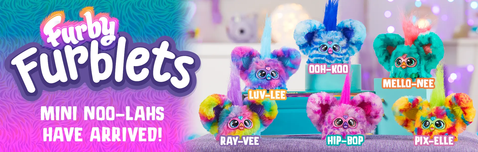 Furby Furblets Mini Noo-Lahs Banner