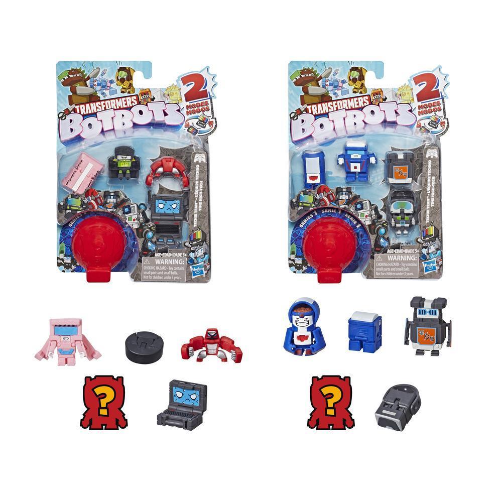Transformers BotBots Toys Series 1 Techie Team 5-Pack -- Mystery 2-In-1 Collectible Figures! product thumbnail 1
