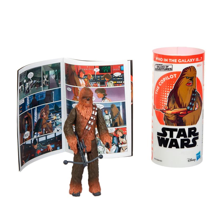 Star Wars Galaxy of Adventures Chewbacca Figure and Mini Comic product image 1